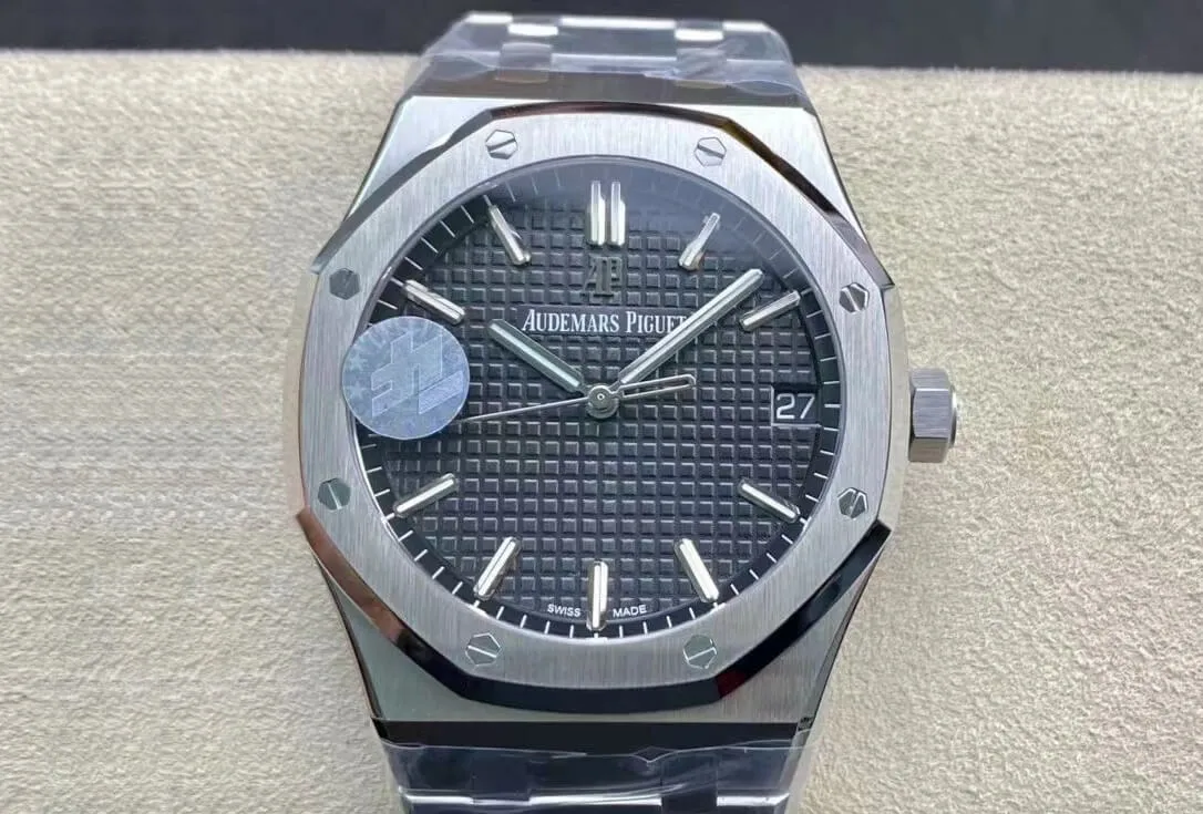 Audemars Piguet Royal Oak 15500ST.OO.1220ST.03 ZF Factory 1:1 Best Edition Replica Watch V2 Black Dial